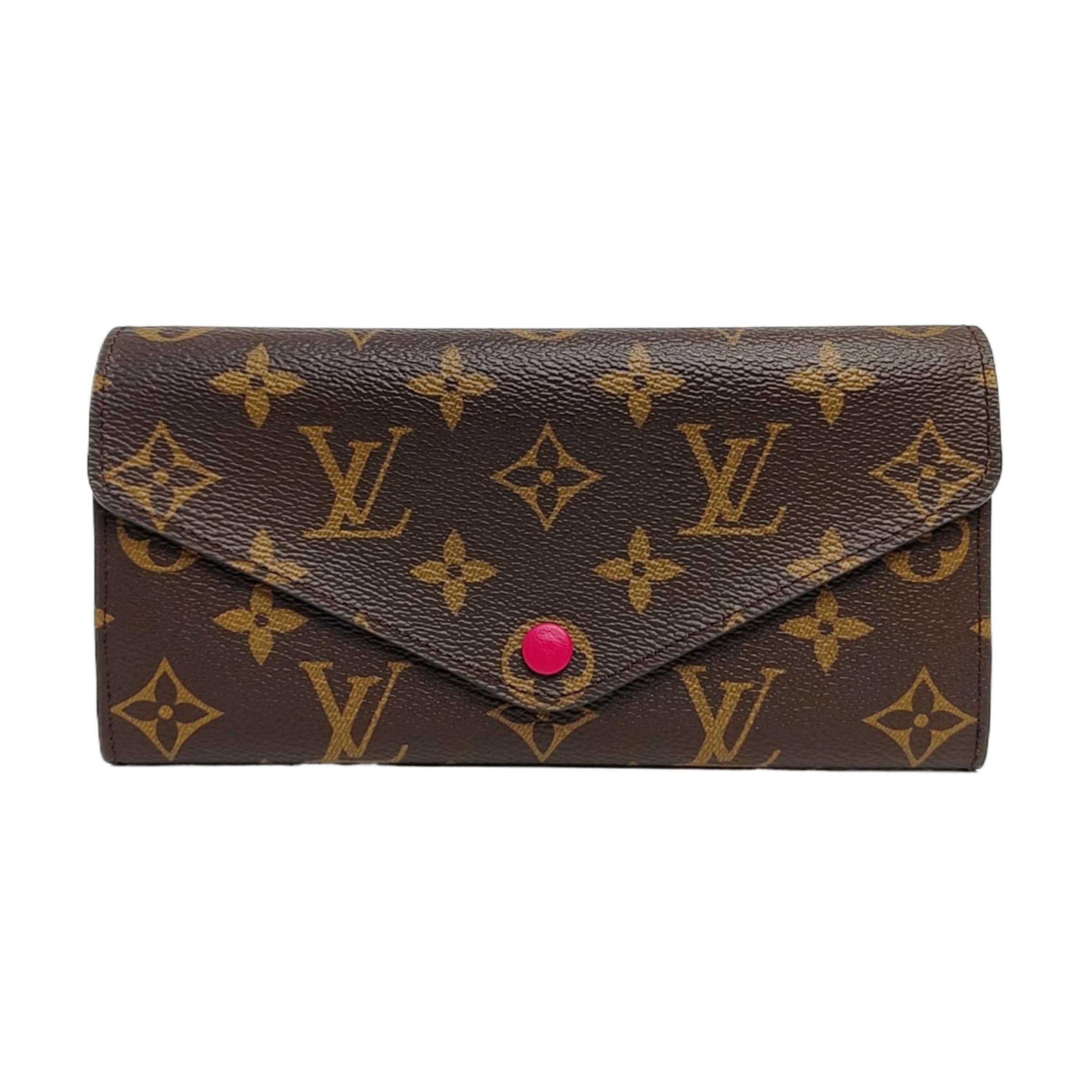 [Pre-Owned] Classic Monogram Josephine Long Leather Wallet - Very Good #1743LD ONE SIZE