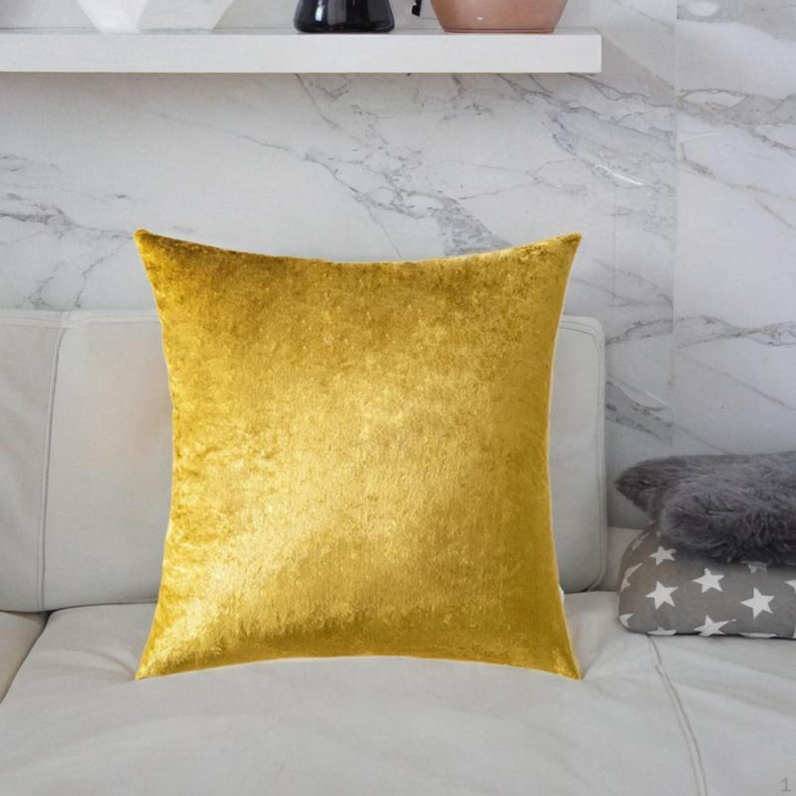 

Pillow Cover Comfortable Cushion 50cmx50cm Pillowcase Solid Square Case for Chair Sofa