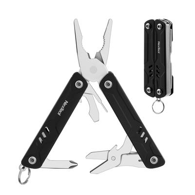 NexTool Mini Sailor Lite mit SIM-Karte und TSA und Klingenlosem 9-in-1 Multi-Tool Spitzzange, Schere, Auszieher, Schraubendreher, Reise, EDC,