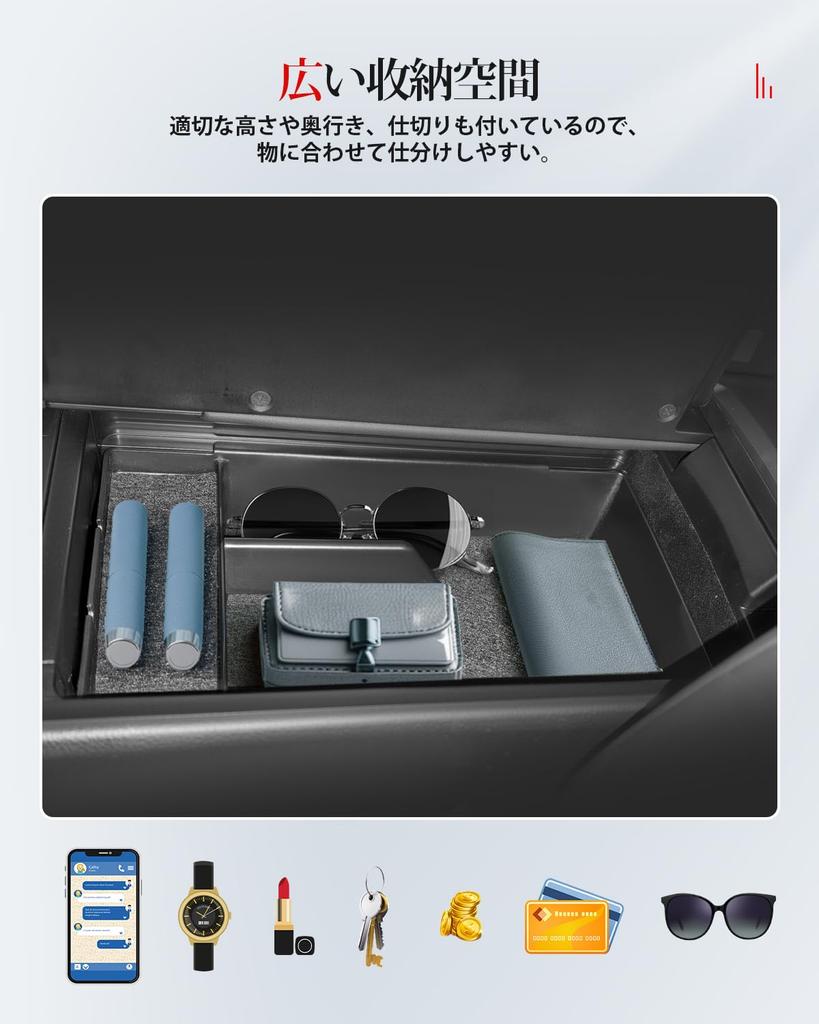 ASZSK New Toyota Crown Crossover 35 Series Console Box, CROWN 16th Generation Sports, AZSH