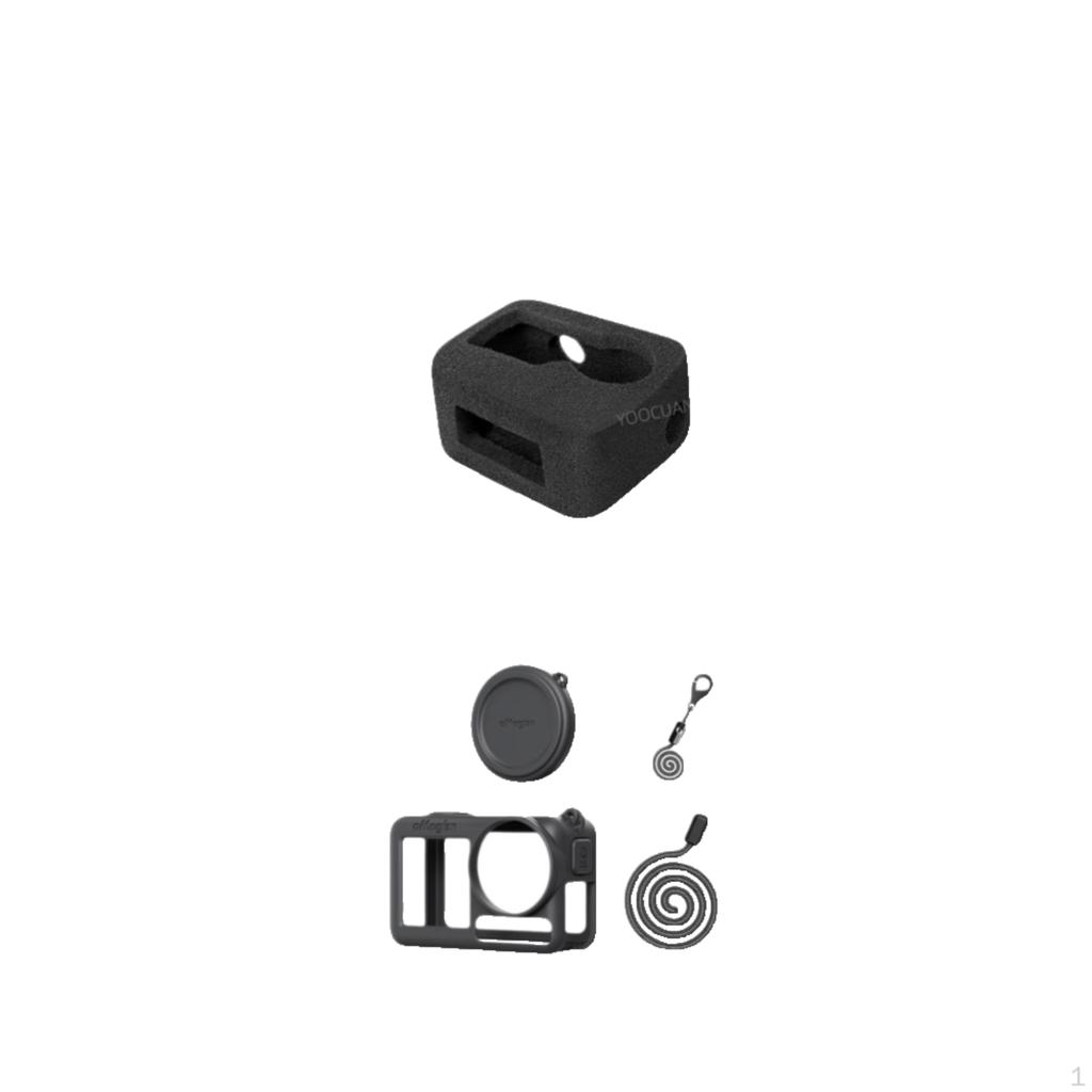Windhighendof Foam Cover, Noise Reduction Sponge for Action Camera, Compatible with Osmo 5