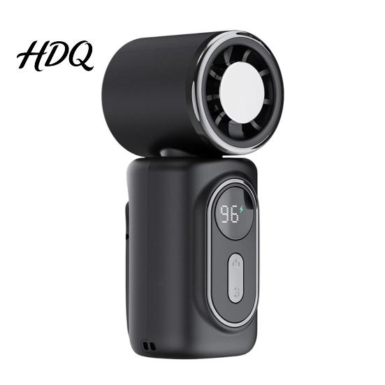 Travel Cooling Fan Portable Clip-on Handheld Mini USB Rechargeable Ice Personal