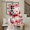 Phone Case: 2D Flat Samsung Galaxy A34 A35 M05 M06 S20 S22 S21 FE Plus 5G Protective Case, Couple Style, Little White Bear, Christmas and Halloween Gi