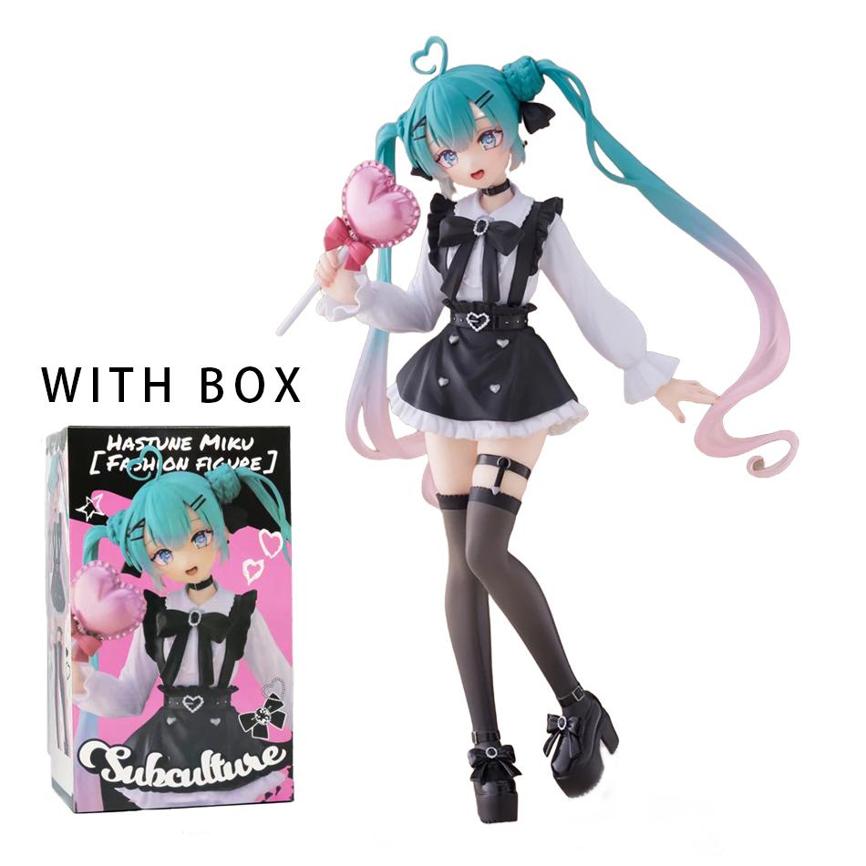 Echte Hatsune Miku Actionfiguren Nicht Mainstream Mode Miku Kollektion Spielzeug Süßigkeiten Lutscher Geburtstag Weihnachten Geschenk