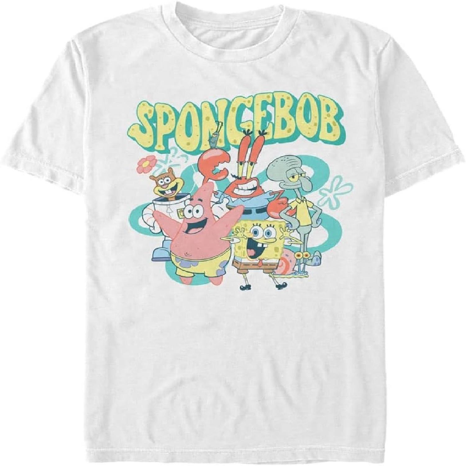 Nickelodeon Unisex-Adult Sb Og GroupT-Shirt S