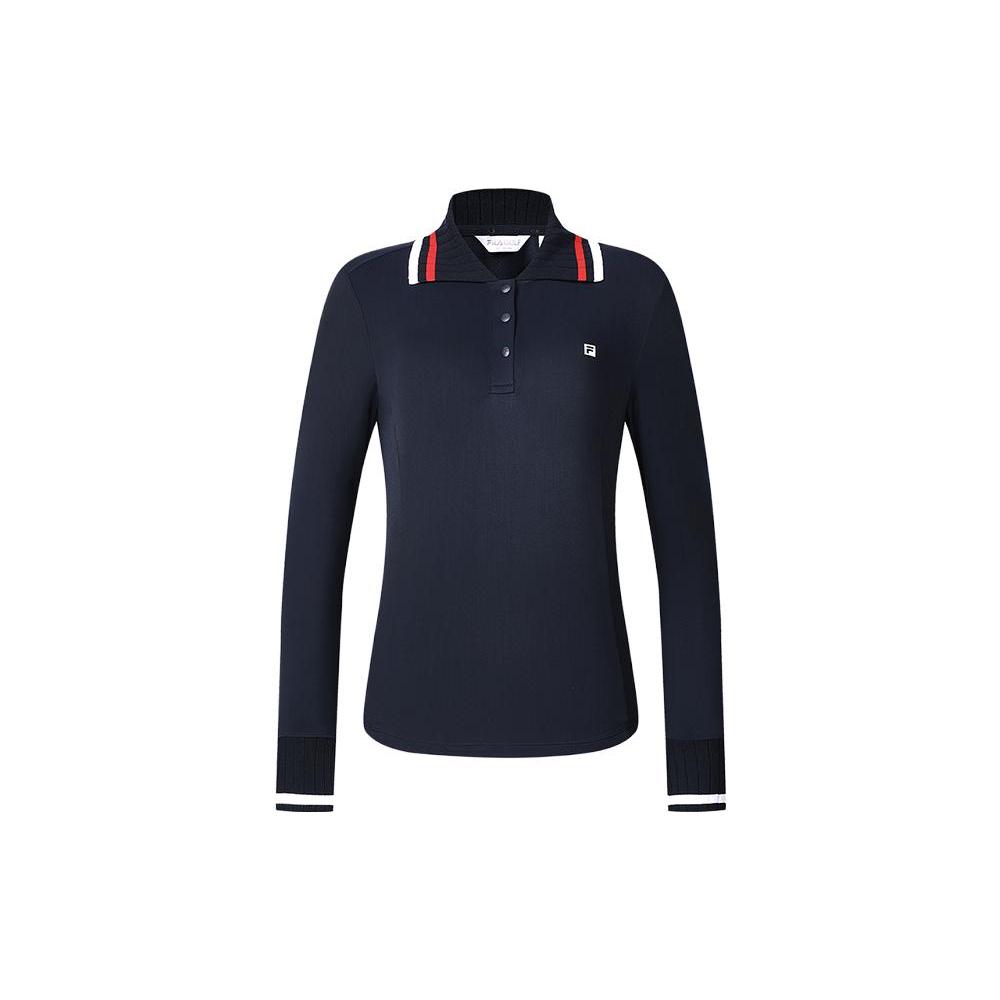 

New FILA Golf Series Polo Shirt Women s 1280 A11W415204F-NV M