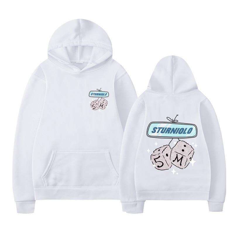 Hoodies Print Fashion Sweatshirt Hip Hop Casual Unisex Y2K Clothes Oversize Autumn Winter Fleece Streetwear Tops