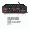 220V-240V USB 1388 bluetooth Stereo 2.0 Amplifier HiFi Power Remote Control SD Aux Mic Input Auto Amplifier  2*200W