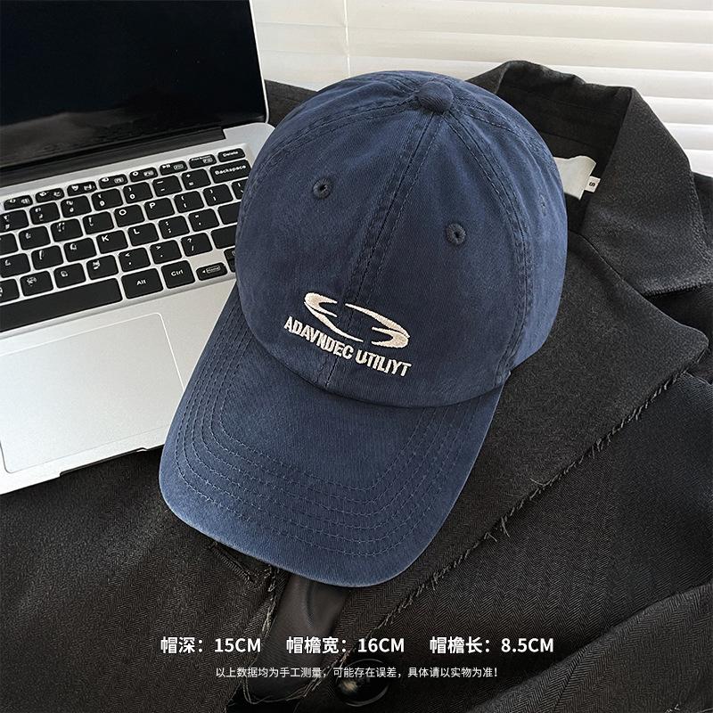 

Letter Embroidery Red Soft Top Baseball Cap Women s Wide Brim Big Face Small Face Hat Big Head Circumference Peaked Cap Adjustable