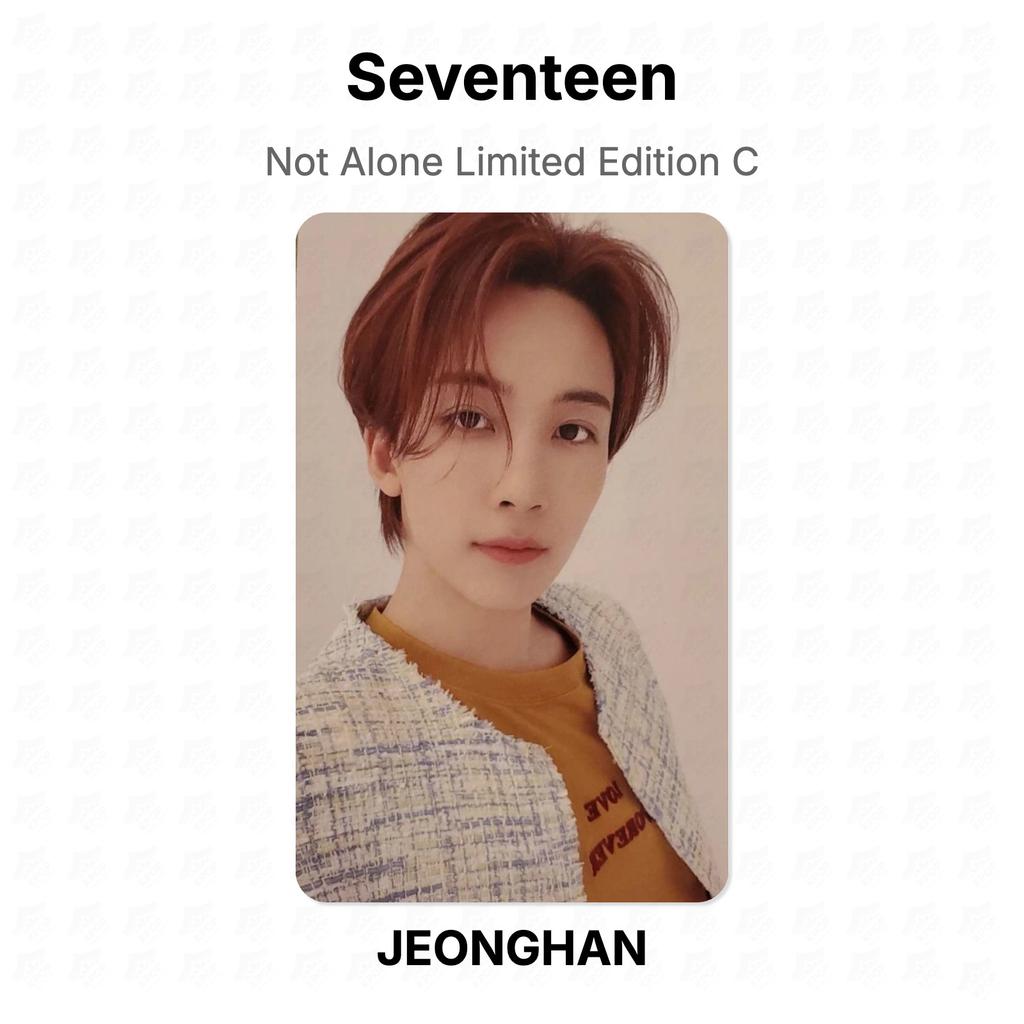 Seventeen Not Alone Limited Edition C Official Photocard