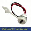 Threaded Type C Female Socket Connector Pre Soldered Wires Anticorrosion Shell For Diy Car Modification Device Repair