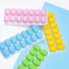 Ice Cube Tray Mold With Lid Silicone Square 14 Cube Easy Release Ice Cube Molds Summer Kitchen Bar Diy Iced Cocktail Freeze Tool