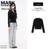 Mark Fairwhale Women's Polo Collar Long Sleeve T-shirt