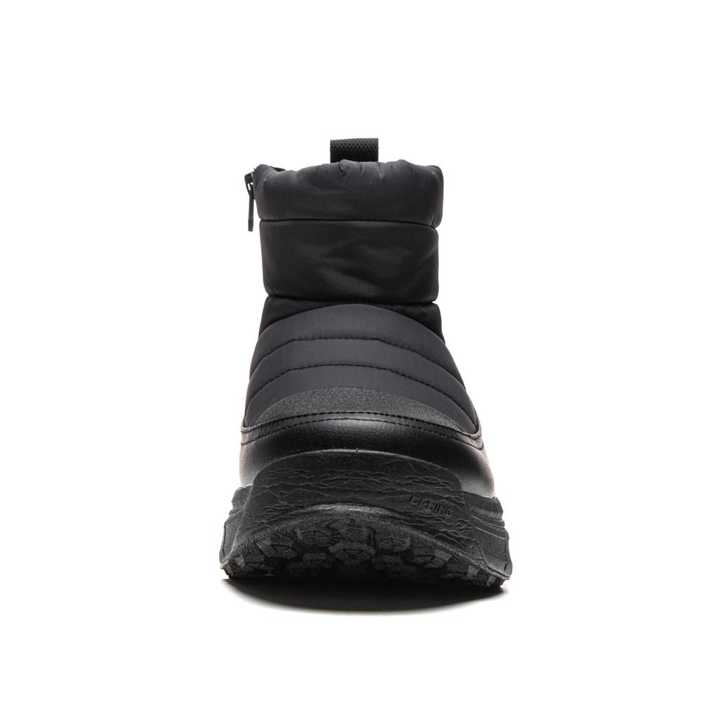 LiNing Zengrong Lite Wear-Resistant Shock-Absorbing Non-Slip Fleece Warm Versatile Retro Thick-Soled Fashion Trend Short-Cut Snow Boots AGLV285-1