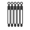 25pcs Silicone Cable Strap Wire Organizer For Bundling Headphone Phone Charger Computer Cords Reusable Cable Ties Cord Winders