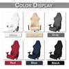 Solid Gaming Chair Cover Elastic Swivel Desk Chairs Cover Stretch Computer Office Chair Cover Armchair Protector Seat Covers