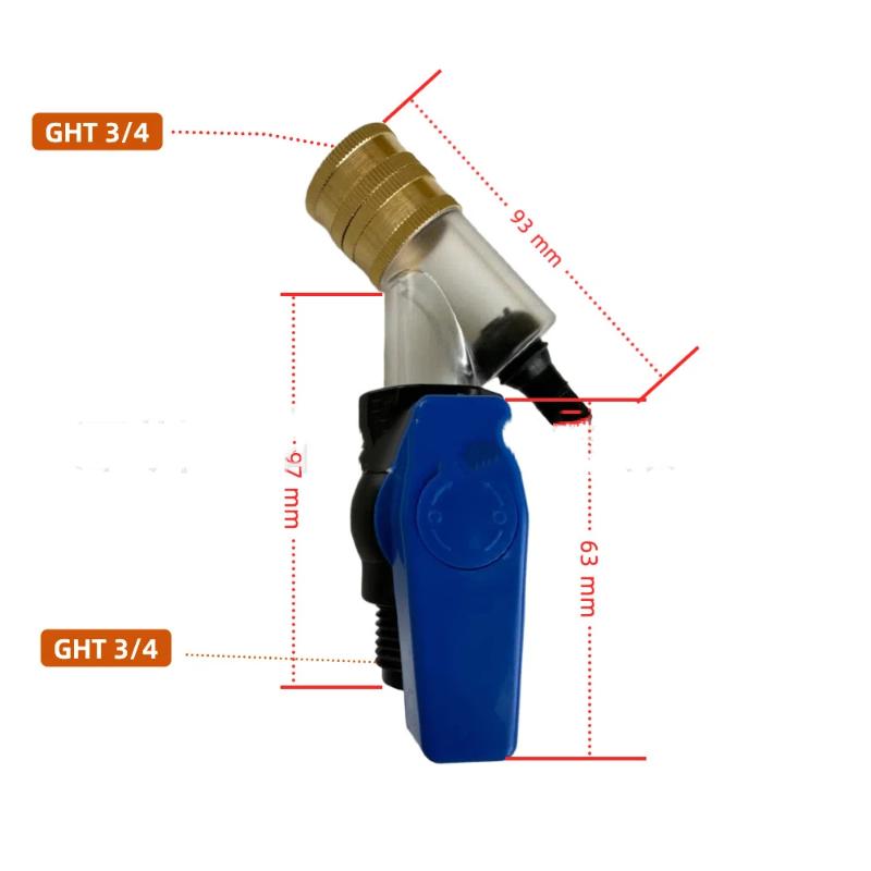 Water Heater Tank Flushing Tool 1Pcs With Internal Agitation No Harm to Tank for Regular Household Water Heater Cleaning