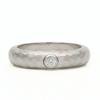 Used TIFFANY&Co. Ring Hamard EU#49 K18 white gold/diamond 6.48g Silver 1PD