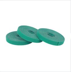 Green Plant Hook And Loop Fasteners, Green Hook And Loop Binding Straps, Plant Binding And Shaping Straps, Flower Arrangement