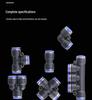 Plastic Pneumatic T- and Y-Type Quick Connect Tube Fittings