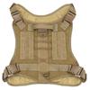 Arm Dog Military Medium Dog Size M King's Anti-Pull Harness, Adjustable, Style, Training, Walking, (Brown)
