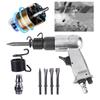 150 MM Air Shovel Tool 4-Chisels Air Chisel Pneumatic Shovel Tool 4500 BPM Spring & Fitting for Automotive & Metal Work