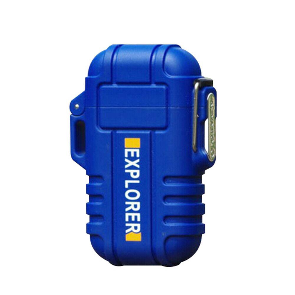 Electric Lighter Dual Arc Cigarette Plasma Rechargeable Windproof Flameless USB Lighter