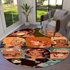 Nami Round Area Rug Carpet Rug For Living Room Bedroom Sofa Playroom Decor Nonslip Floor Mat