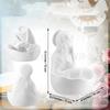 Goddess Gift Decorative Bowl Bookshelf Console Table Jewelry Display Stand Home Resin