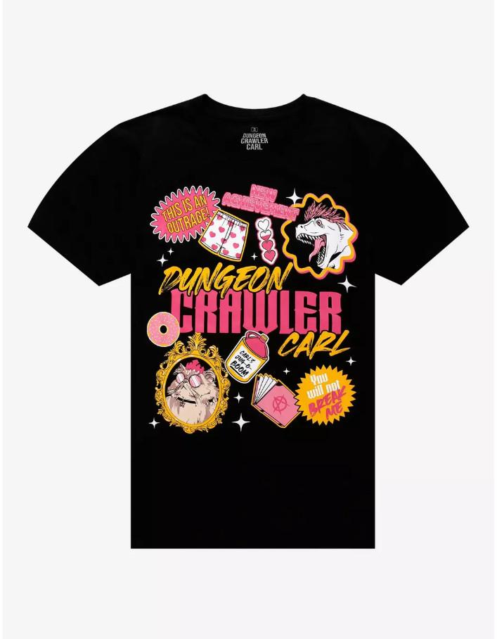Dungeon Crawler Carl Icons Fantasy Graphic Unisex T-Shirt S
