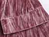 Women's Velvet Suit: 2025 European & American Style Jacket with Wide-Leg Pants