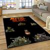 Metal Slug Retro Game Cartoon Customized Rug Carpet for Living Room Bedroom Decor,Non-slip Decoration for Sofa Doormat Gift Kid