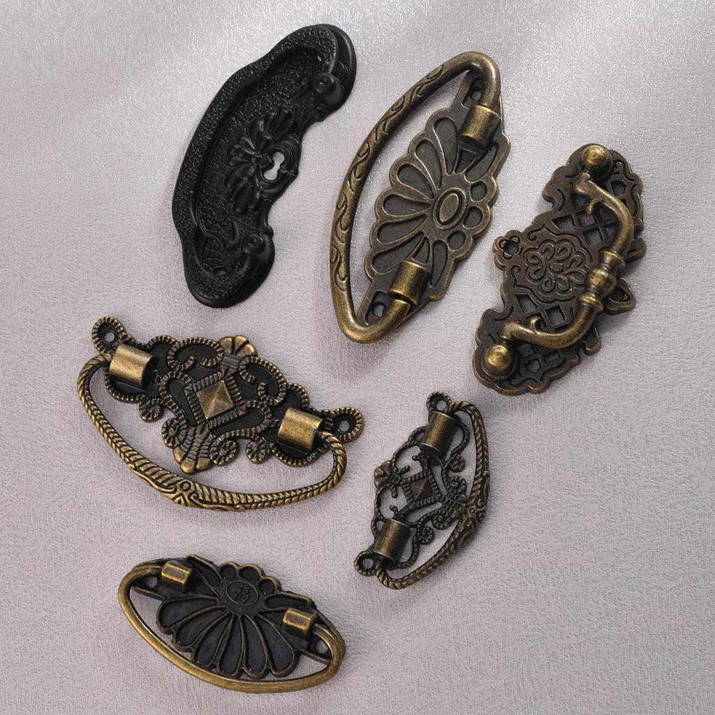 Jingmao Hardware European Modern Zinc Alloy Handle for Antique Wooden Box, Retro Drawer, and Wine Box