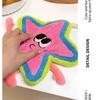 Cartoon Coral Fleece Dopamine Hand Towel, Soft and Water-absorbing, Quick-drying, No Hair Loss, Cute Children's Hand Towel, Bathroom