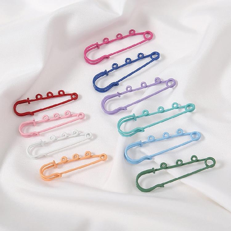 12pcs/Bag Brooch Pins Colorful Safety Pin DIY Crafts Sewing Supplies Accessories