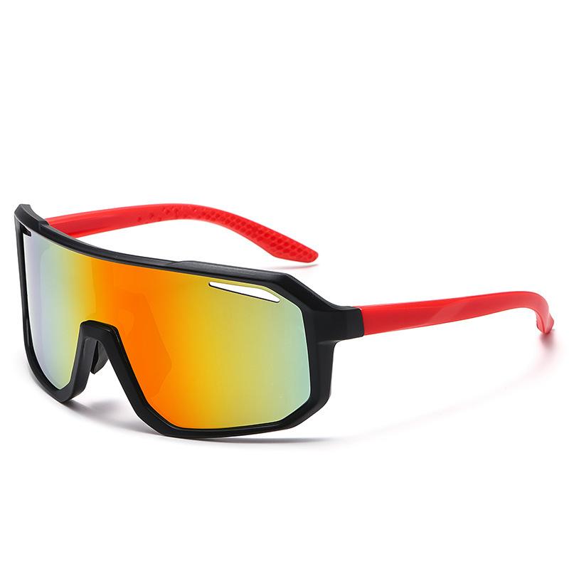 Outdoor Cycling Sports Sunglasses Windproof And Uv-Proof Unisex Large Frame Fashion High-End Big-Name Sunglasses