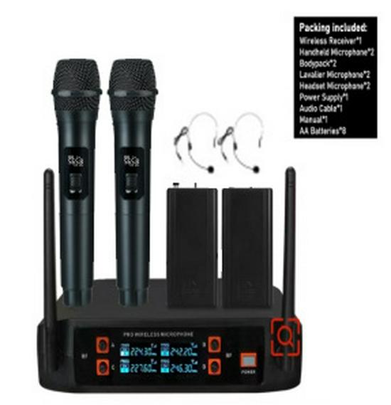 Wireless Microphone for KTV Karaoke, Home Singing, Outdoor Events, and Meetings