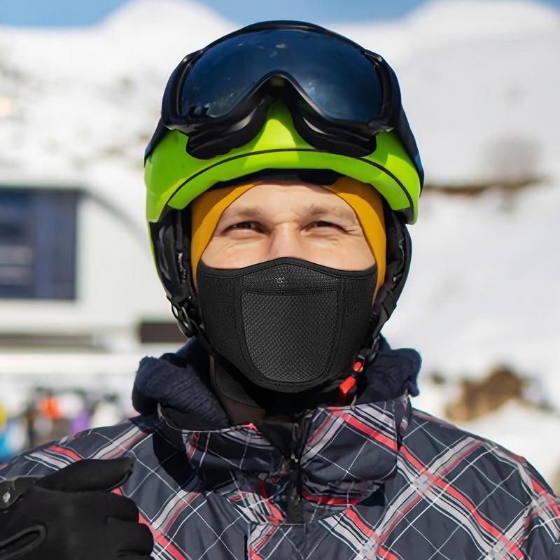 Outdoor Ski Mask Winter Ear Protection Anti-freeze Warm Windproof Face Mask Snowboard Cycling For Men and Women All Weather
