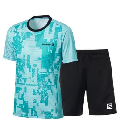 Neue Sommer 3d Druck Herrenmode Atmungsaktiv Tennis Sport Anzug Sommer Casual Outdoor Sportwear Badminton T-shirt Lose Lauf Kleidung Set
