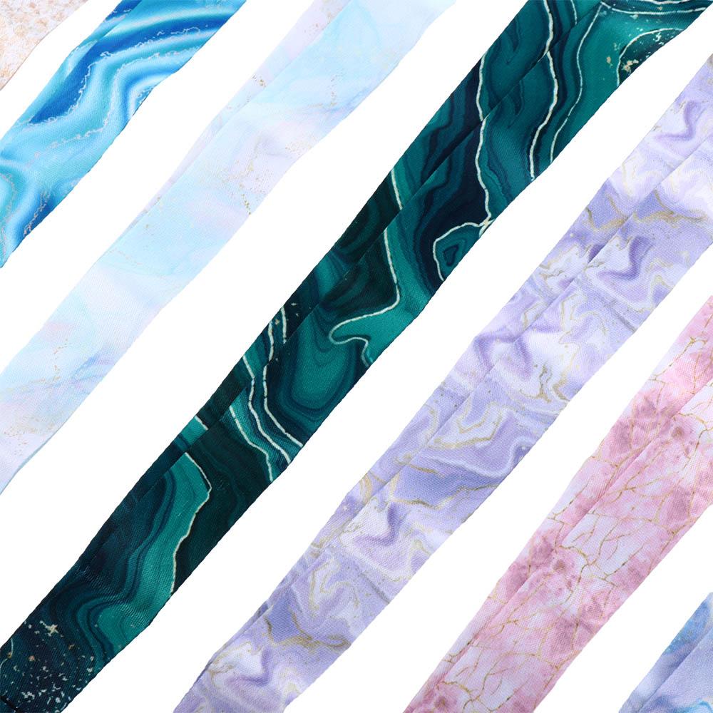 Key Ring Holder Name Tag Holder Marble Printing Lanyard Phone Lanyard Neck Straps Phone Hang Rope