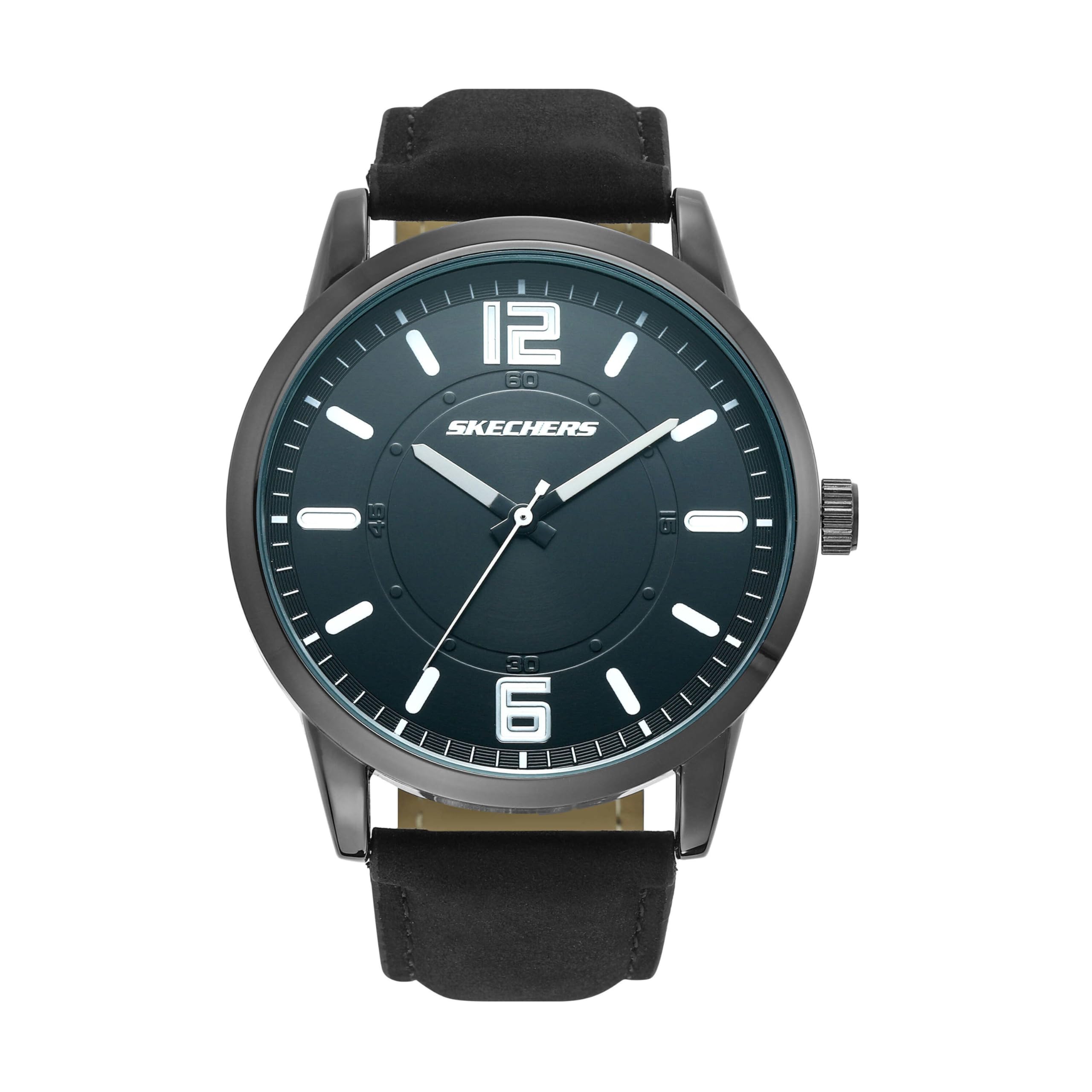 Skechers Analog Polyurethane Watch SR9043 Men s чёрный