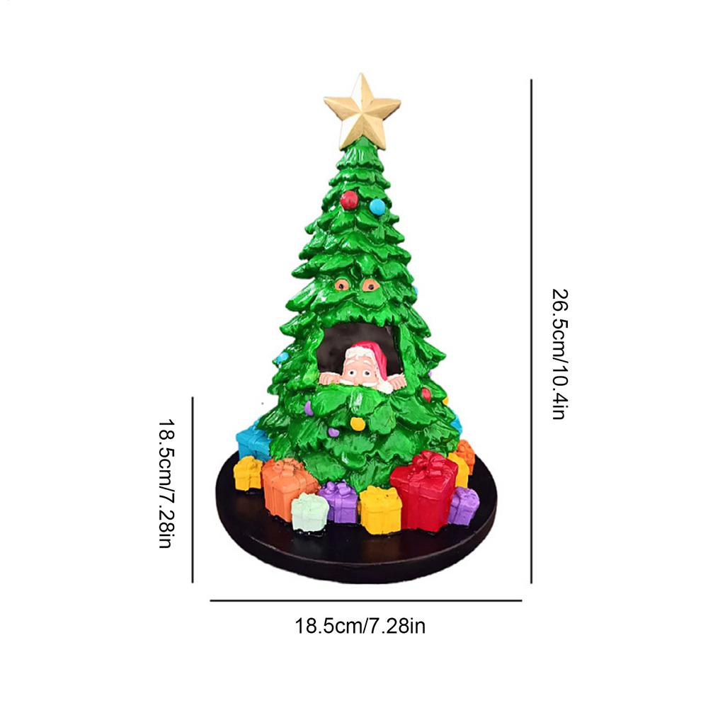 

Tabletop Christmas Tree Light Up Tabletop Ornaments Santa Claus Inside Holiday Centerpieces For Bedroom Dining Room Kitchen