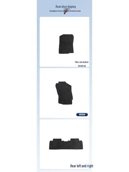 Nylon Floor Mats for GAC Mitsubishi Outlander 2016-2021 - Durable & Easy to Clean