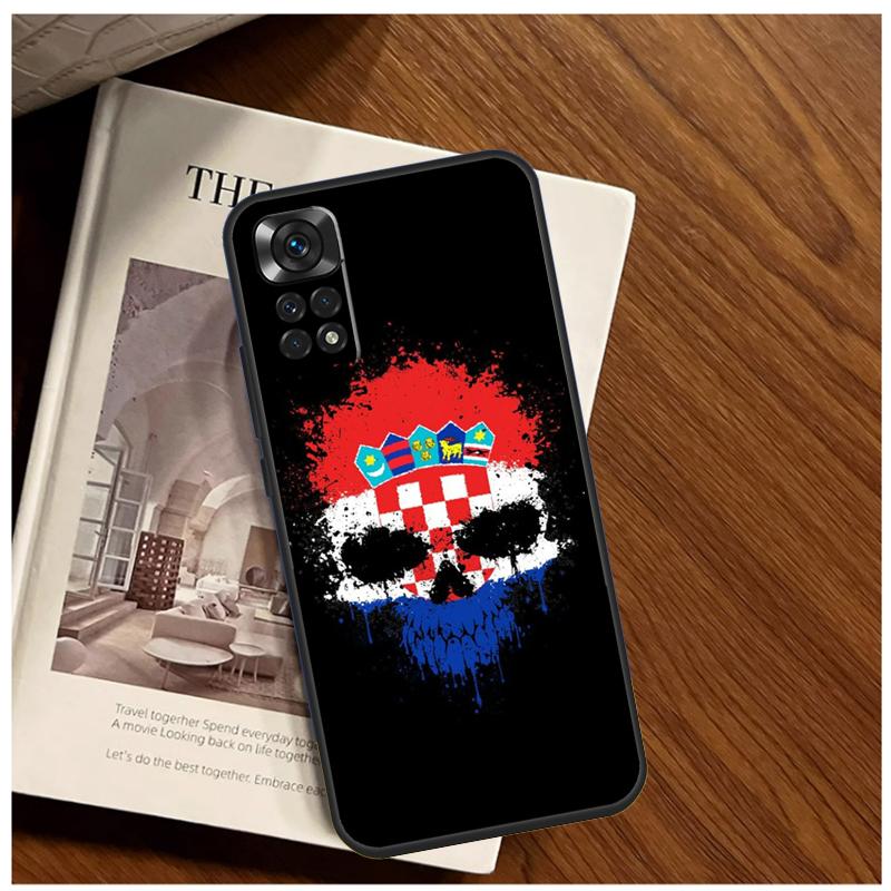 Croatia Coat Of Arms Flag Case For Xiaomi Redmi Note 14 13 9 10 11 12 15 Pro Plus Cover For Redmi 15 C 13C 12C 10C 14C