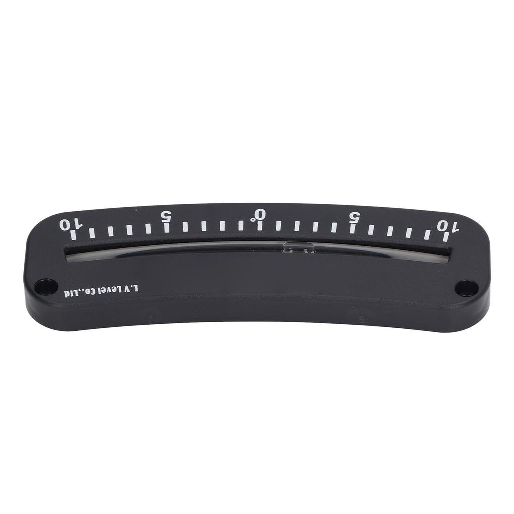 Tube Clinometer ‑10 degrees to 0 degrees to 10 degrees Clear Scale Mini Angle Inclinometer with Fixing Hole