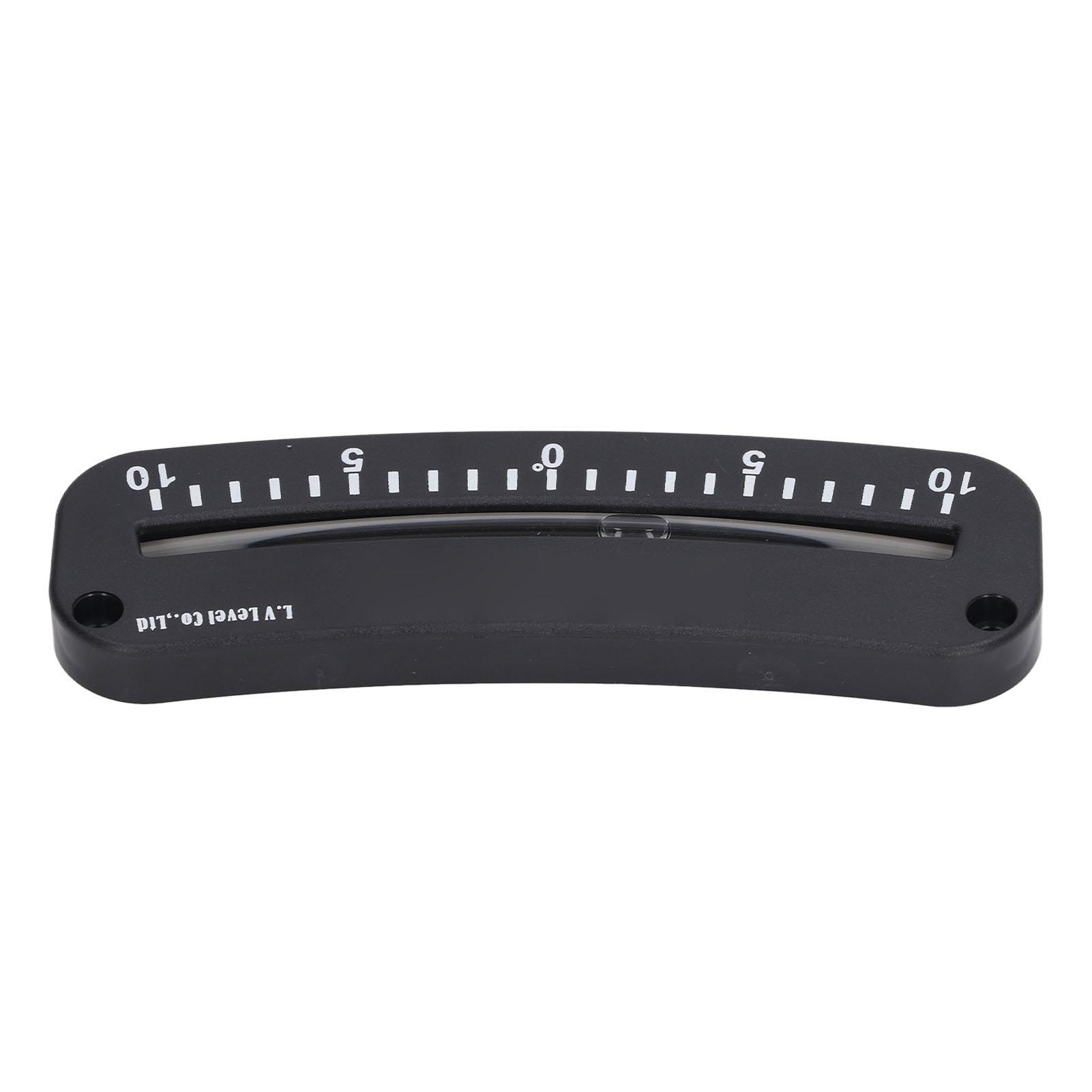 

Tube Clinometer ‑10 degrees to 0 degrees to 10 degrees Clear Scale Mini Angle Inclinometer with Fixing Hole