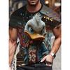 3D Printed Men's T-Shirts Fashion Streetwear HIP HOP Street Tops Summer Casual Short Sleeve Tees Clothing