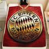1PC FC Bayern Munchen Patterned Flannel Blanket Suitable For All Seasons for Home Decor Warmth and Comfort Gifts Holiday Present