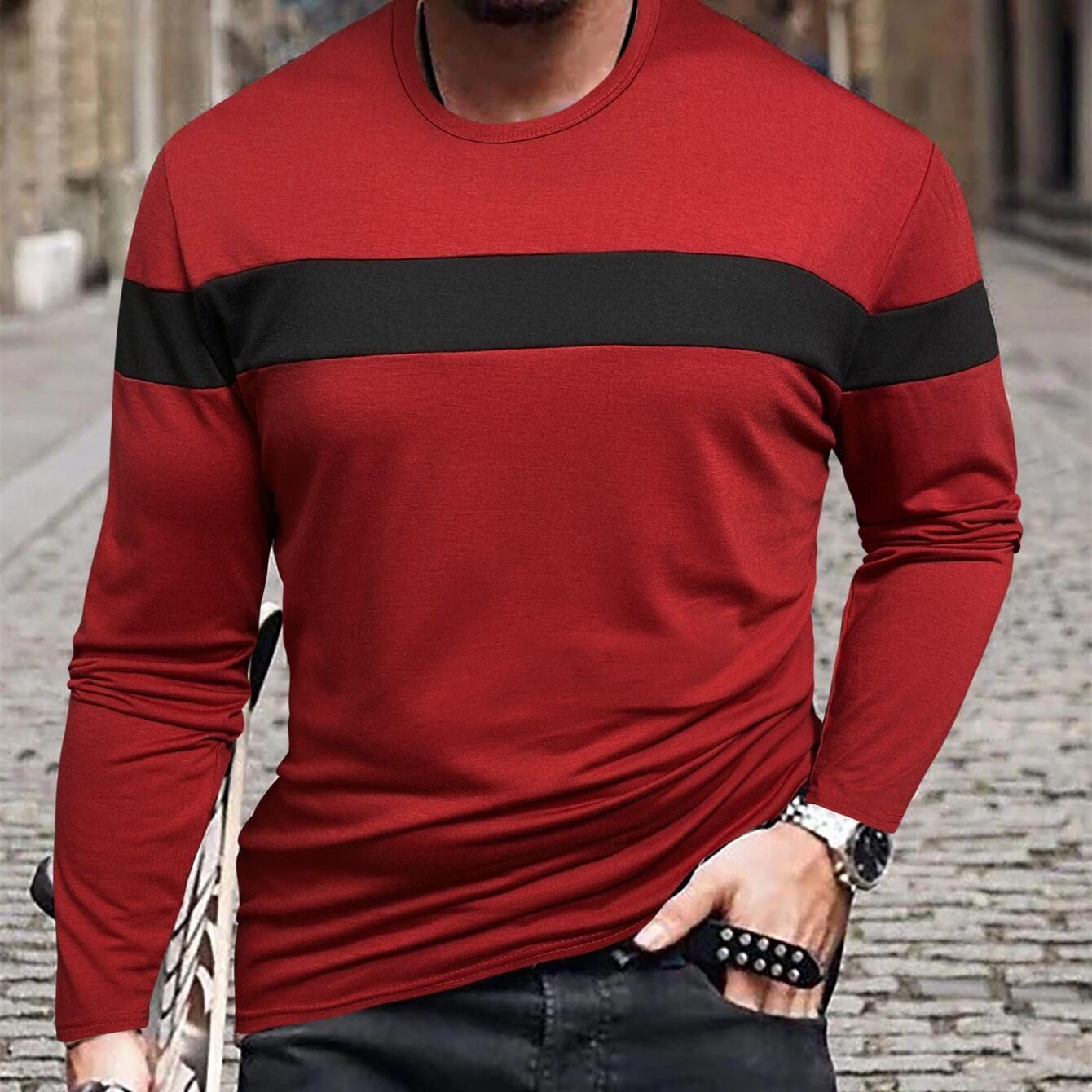 Мужская футболка Manfinity Homme Color Block L