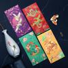 Hot Stamping Chinese New Year Red Envelopes Solid Red Packet Cartoon Lucky Money Bag  Kids